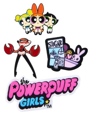 BUNDLE] Powerpuff Girls Skull Gold Plated Hard Enamel Pins