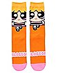 Blossom Crew Socks - The Powerpuff Girls