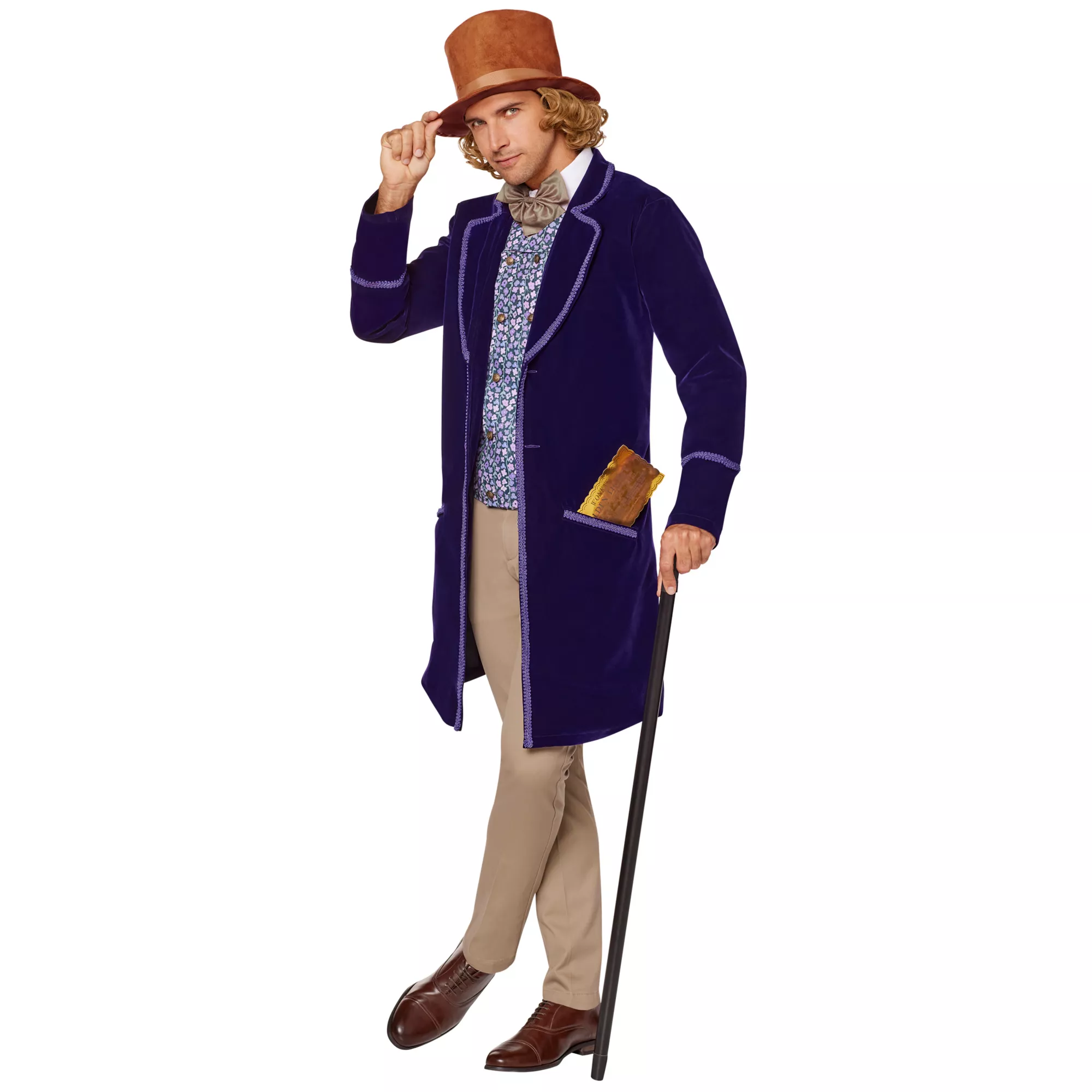Adult Willy Wonka Costume - Willy Wonka & the Chocolate Factory at Spirit Halloween