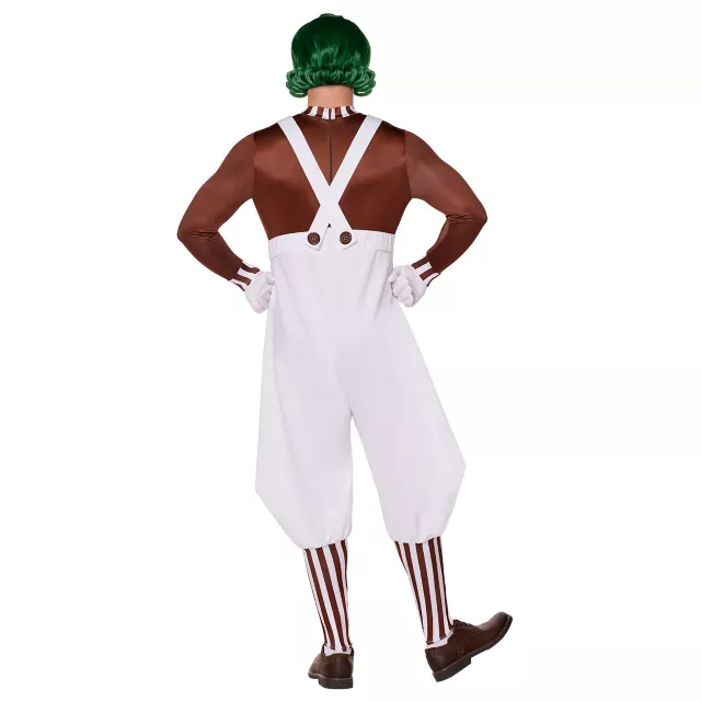 Adult Oompa Loompa Costume - Willy Wonka and the Chocolate Factory at Spirit Halloween