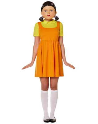 Squid Game Doll Costume
 Adult Squid Game Doll Dress Costume Spencer s