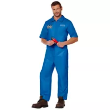 Adult Rod's Pipe and Drain Jumpsuit Costume at Spirit Halloween