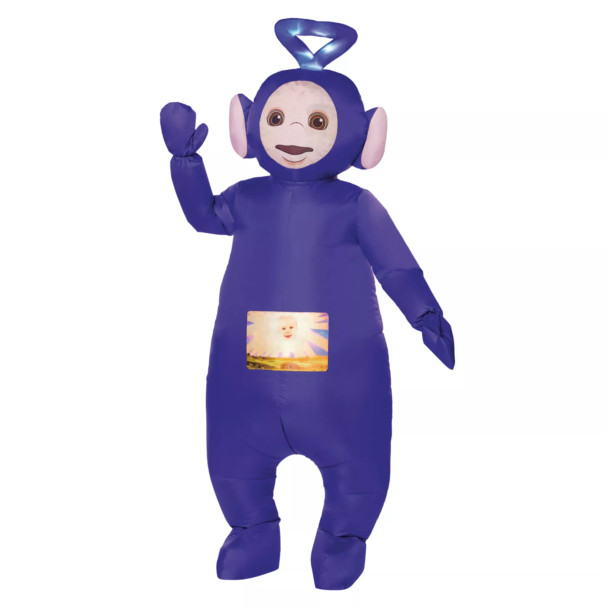 Adult Tinky Winky Inflatable Costume - Teletubbies at Spirit Halloween