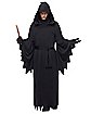 Adult Hooded Black Robe Costume