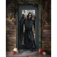 Ghost Face Door Cover at Spencer's