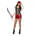 Adult Pirate Romper Costume at Spirit Halloween