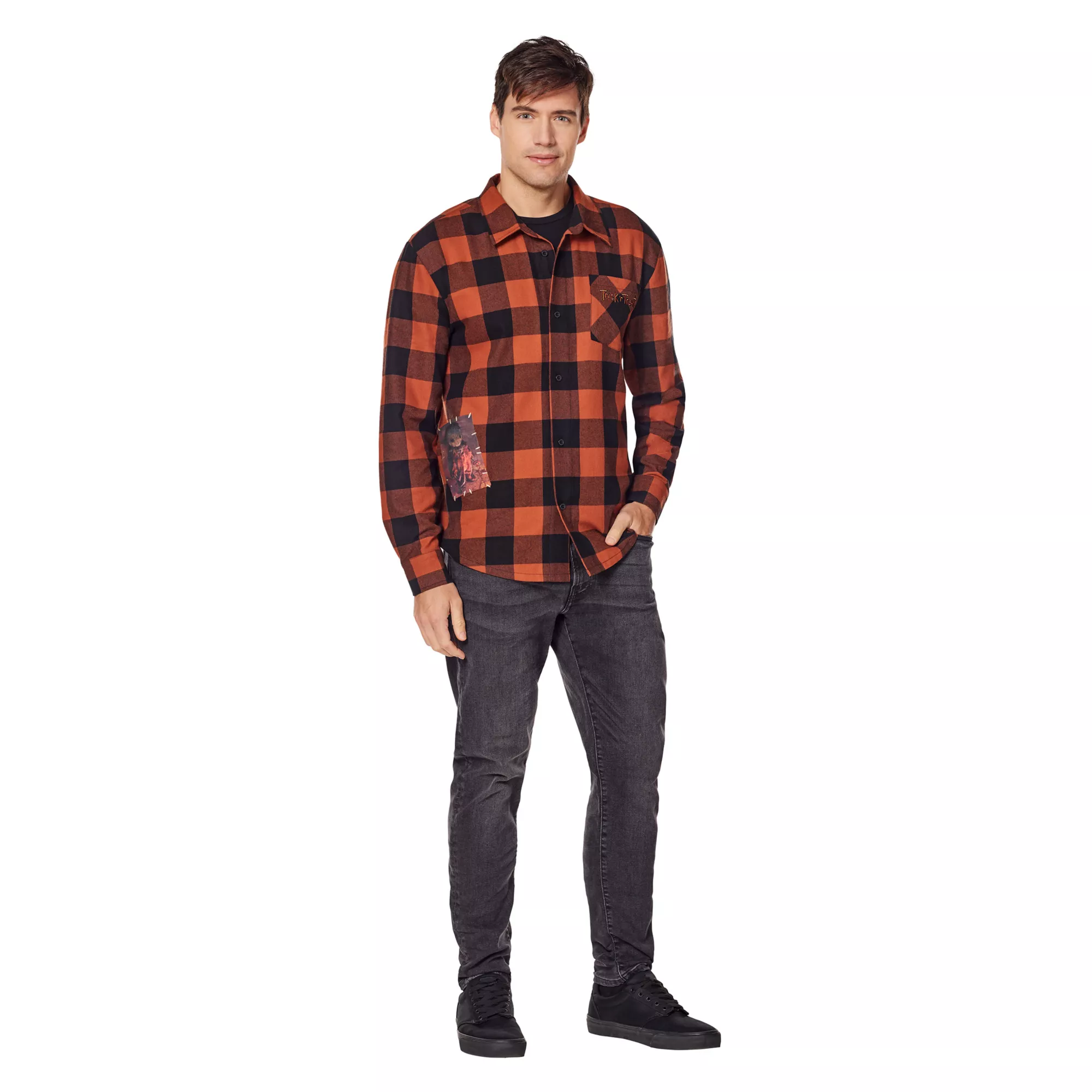 Sam Flannel Shirt- Trick ' Treat at Spirit Halloween