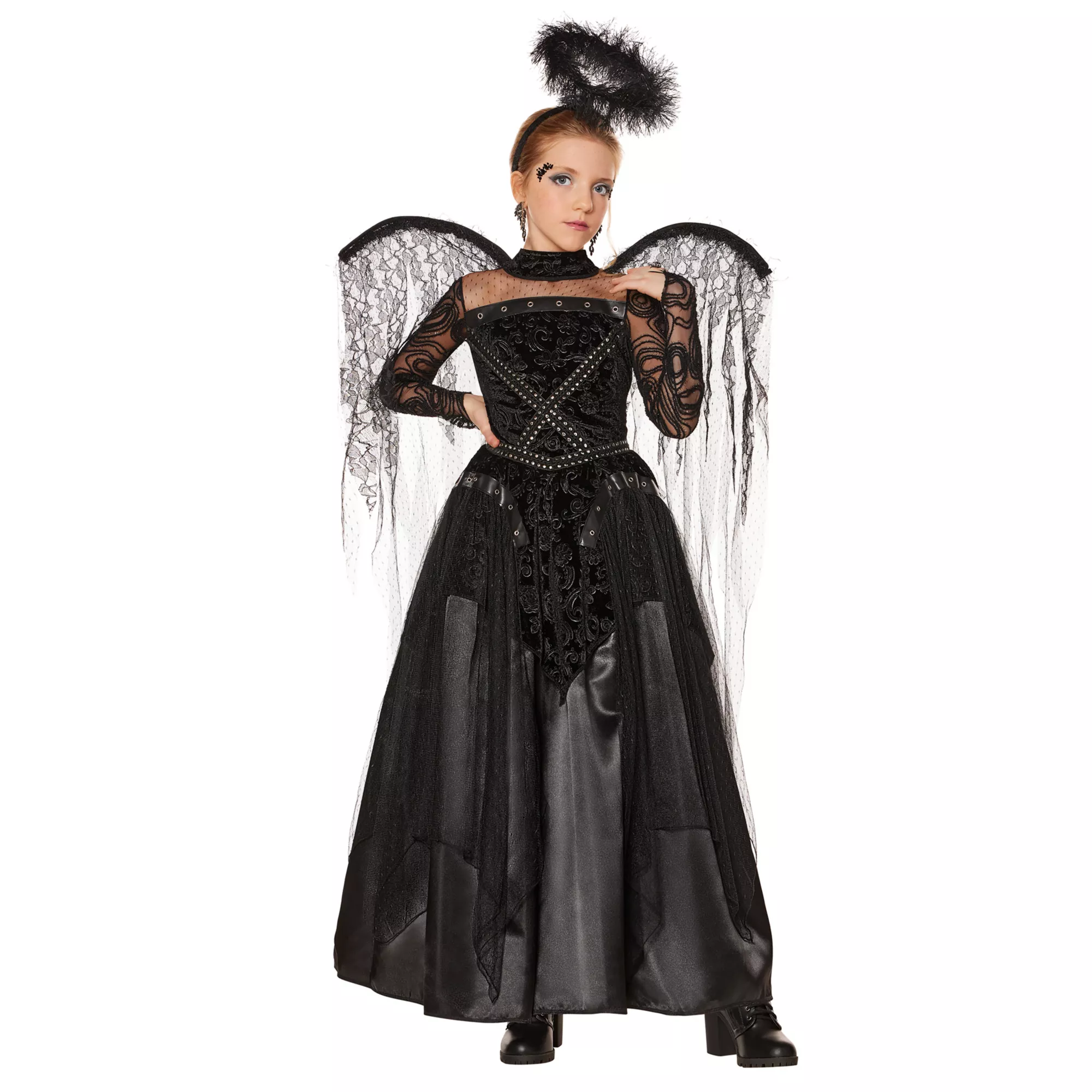 Kids Angel of Darkness Costume - The Signature Collection at Spirit Halloween