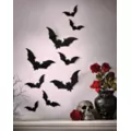 Gothic Noir Bat Decals - 9 Pack at Spencer's