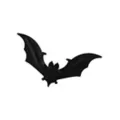 Gothic Noir Bat Decals - 9 Pack at Spencer's