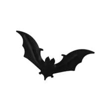 Gothic Noir Bat Decals - 9 Pack at Spencer's