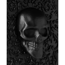 Gothic Noir Skull Coffin Sign at Spirit Halloween