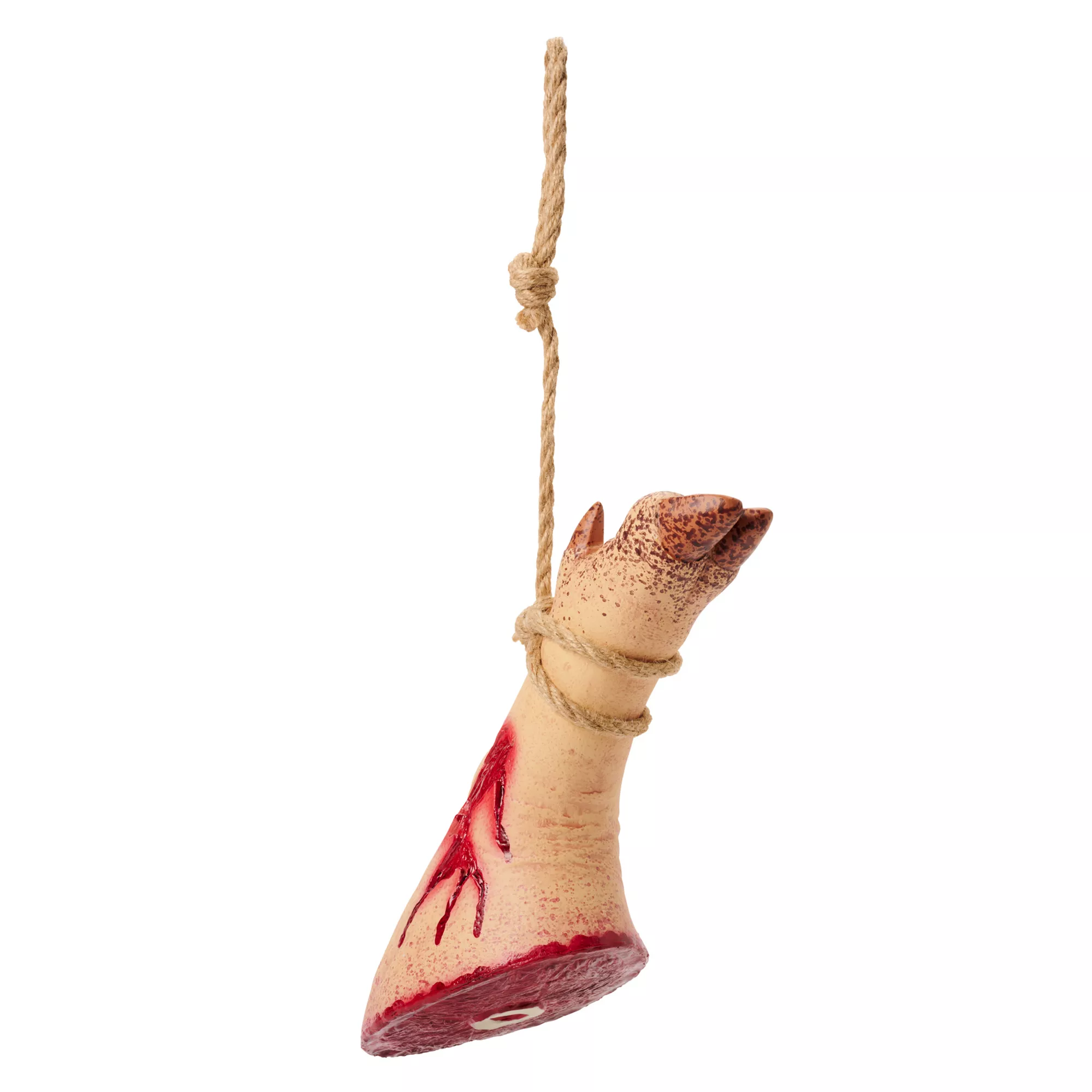 Hanging Pig Leg at Spirit Halloween