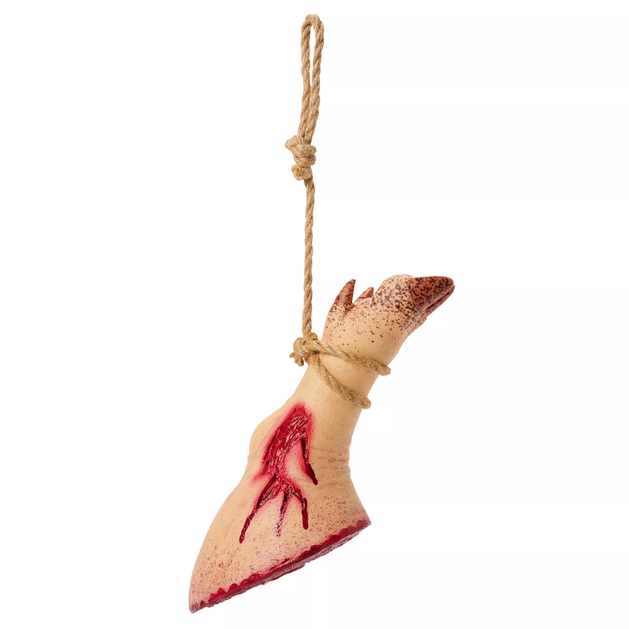Hanging Pig Leg at Spirit Halloween