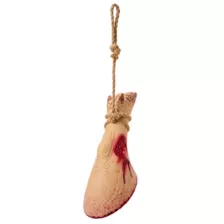 Hanging Pig Leg at Spirit Halloween
