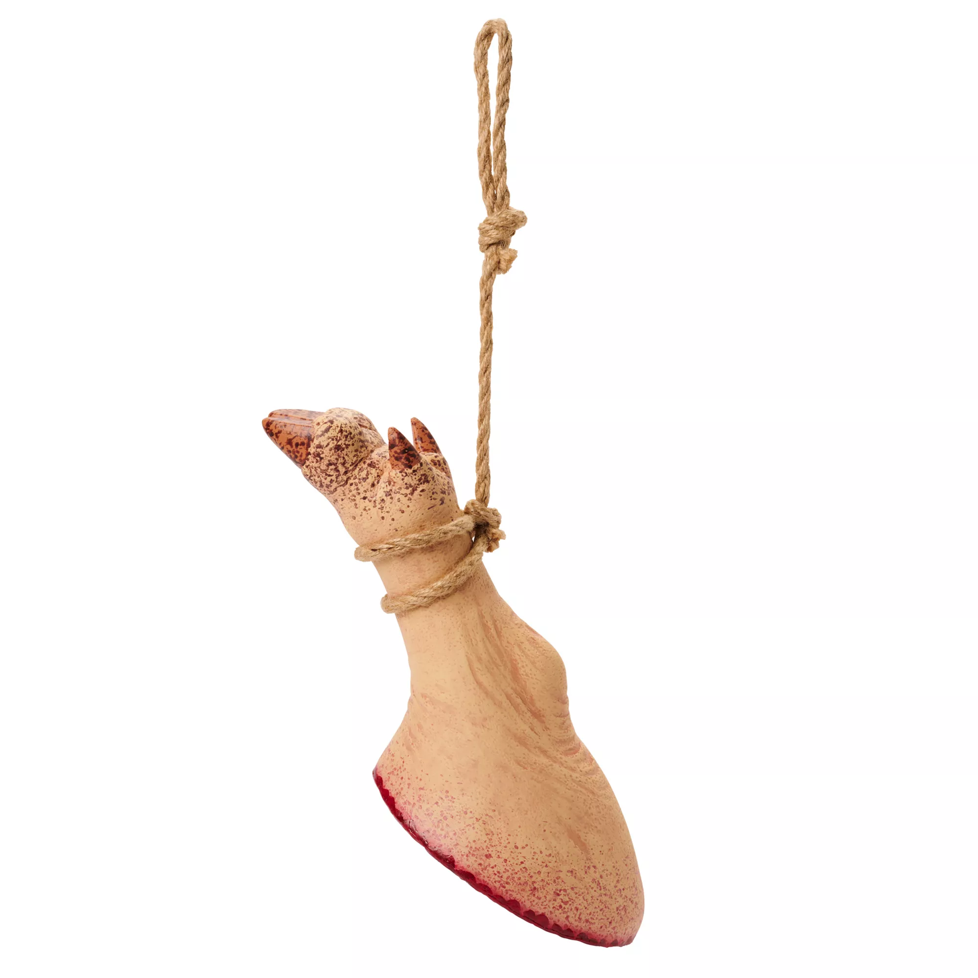 Hanging Pig Leg at Spirit Halloween