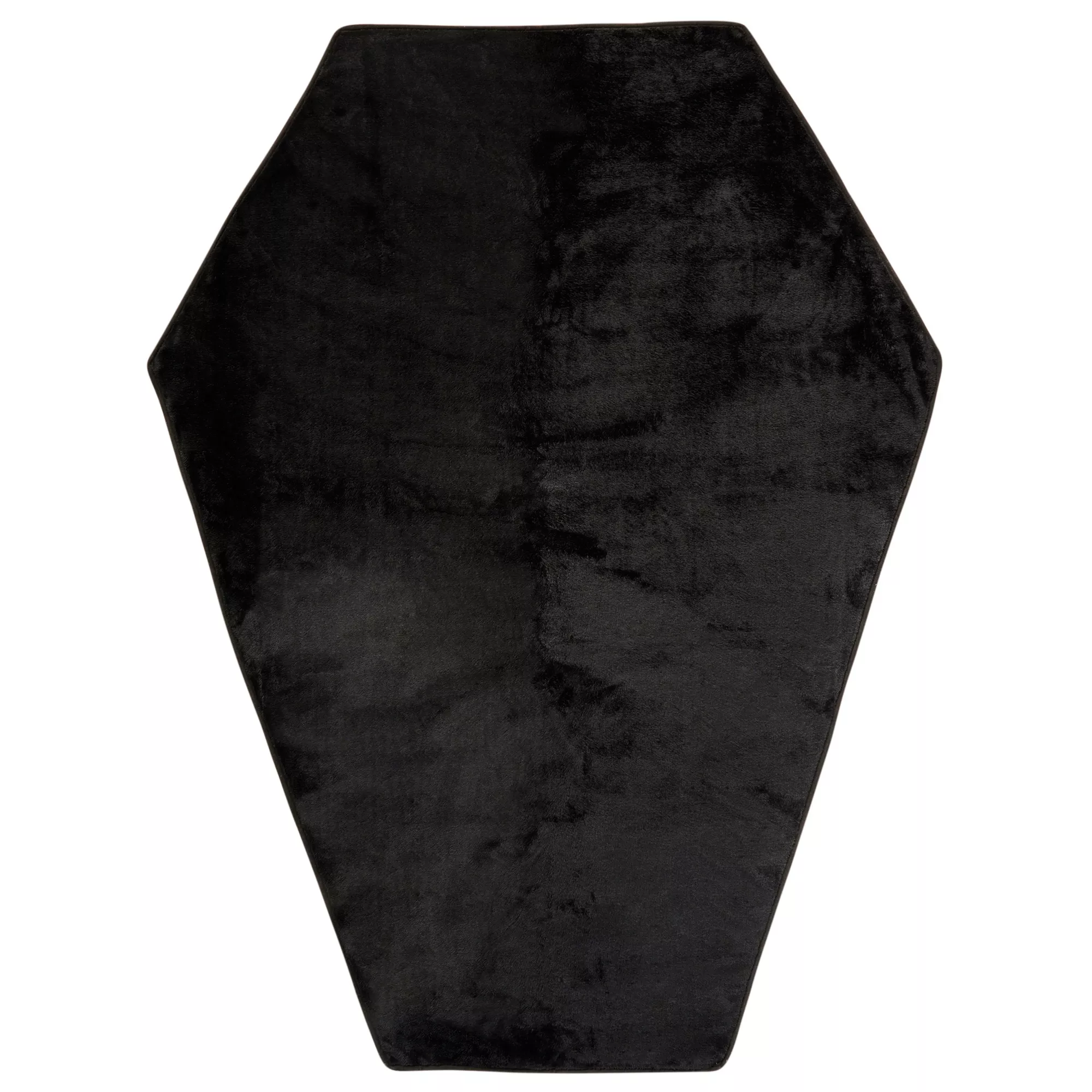 Gothic Noir Skull Coffin Fleece Blanket at Spencer's