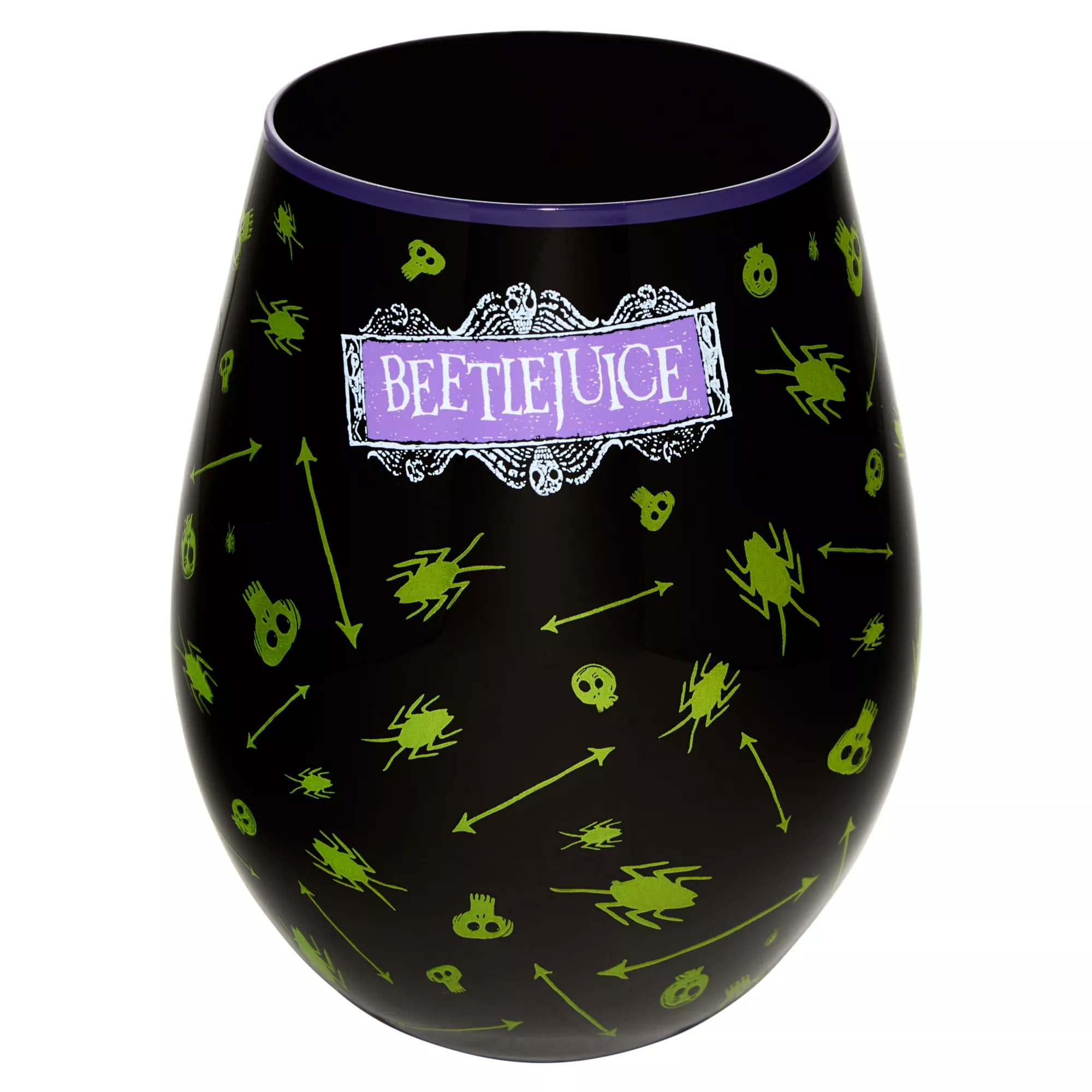 Bug Print Stemless Glass - Beetlejuice at Spirit Halloween