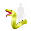 20 Ft. Light-Up Snake Inflatable Decoration at Spencer's