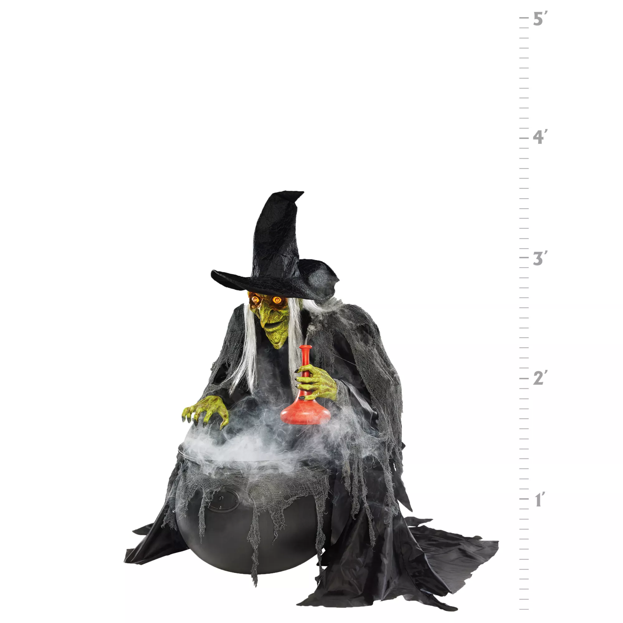 3 Ft 9 In The Cauldroness Animatronic at Spencer's