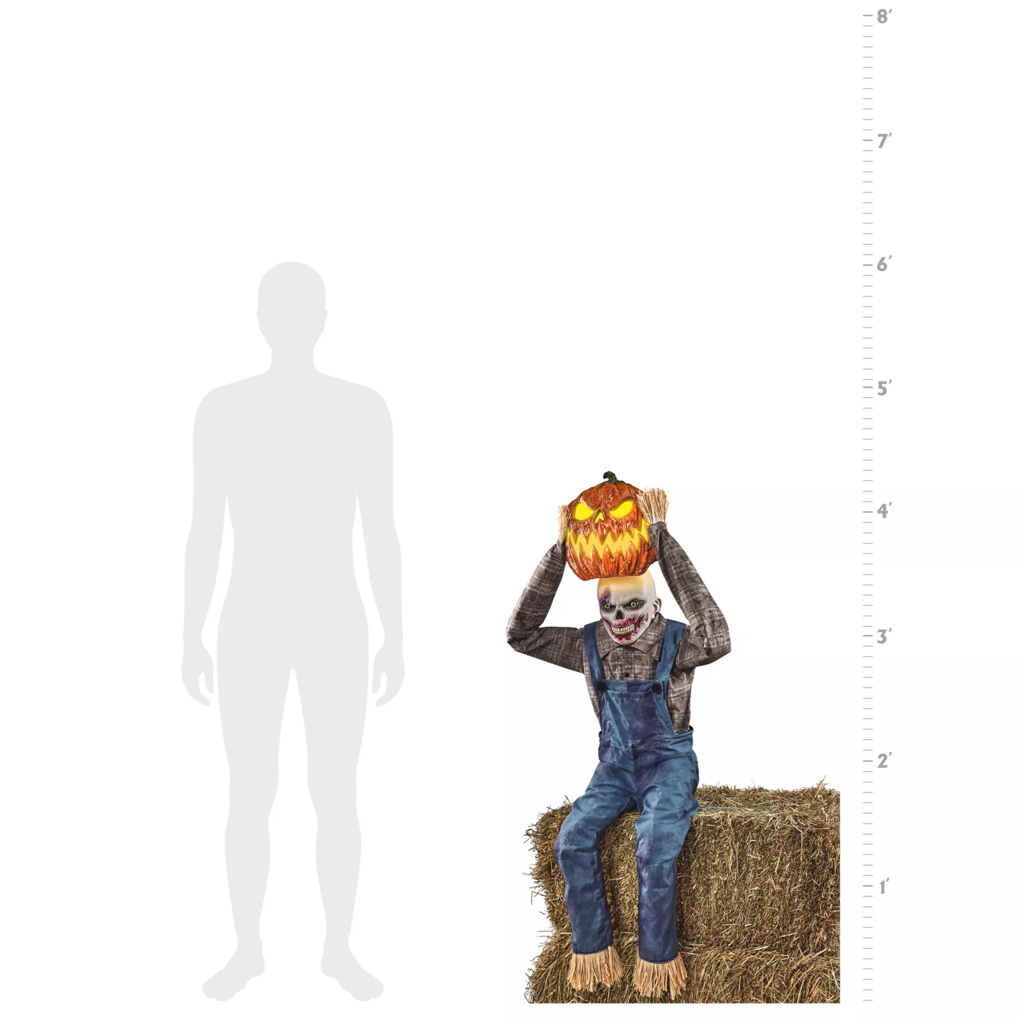 5.2 Ft Lil Jack Carver Animatronic at Spirit Halloween