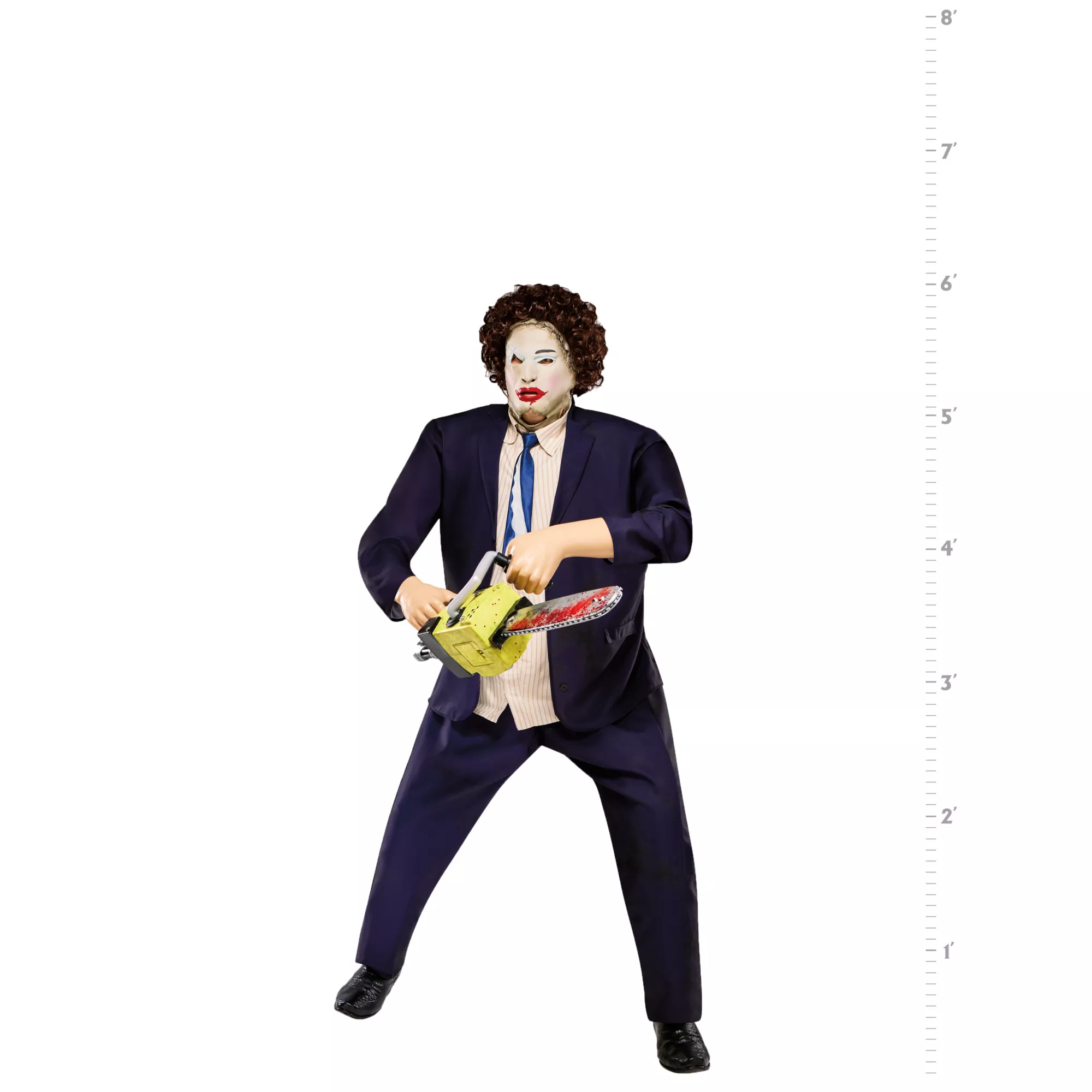 6 Ft Leatherface: Pretty Woman Mask Animatronic - The Texas Chainsaw Massacre at Spirit Halloween