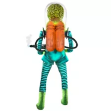 6 Ft 6 In Martian Warrior Animatronic  - Mars Attacks at Spencer's