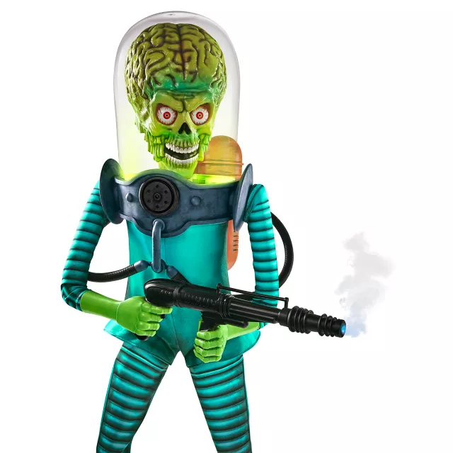 6 Ft 6 In Martian Warrior Animatronic  - Mars Attacks at Spencer's