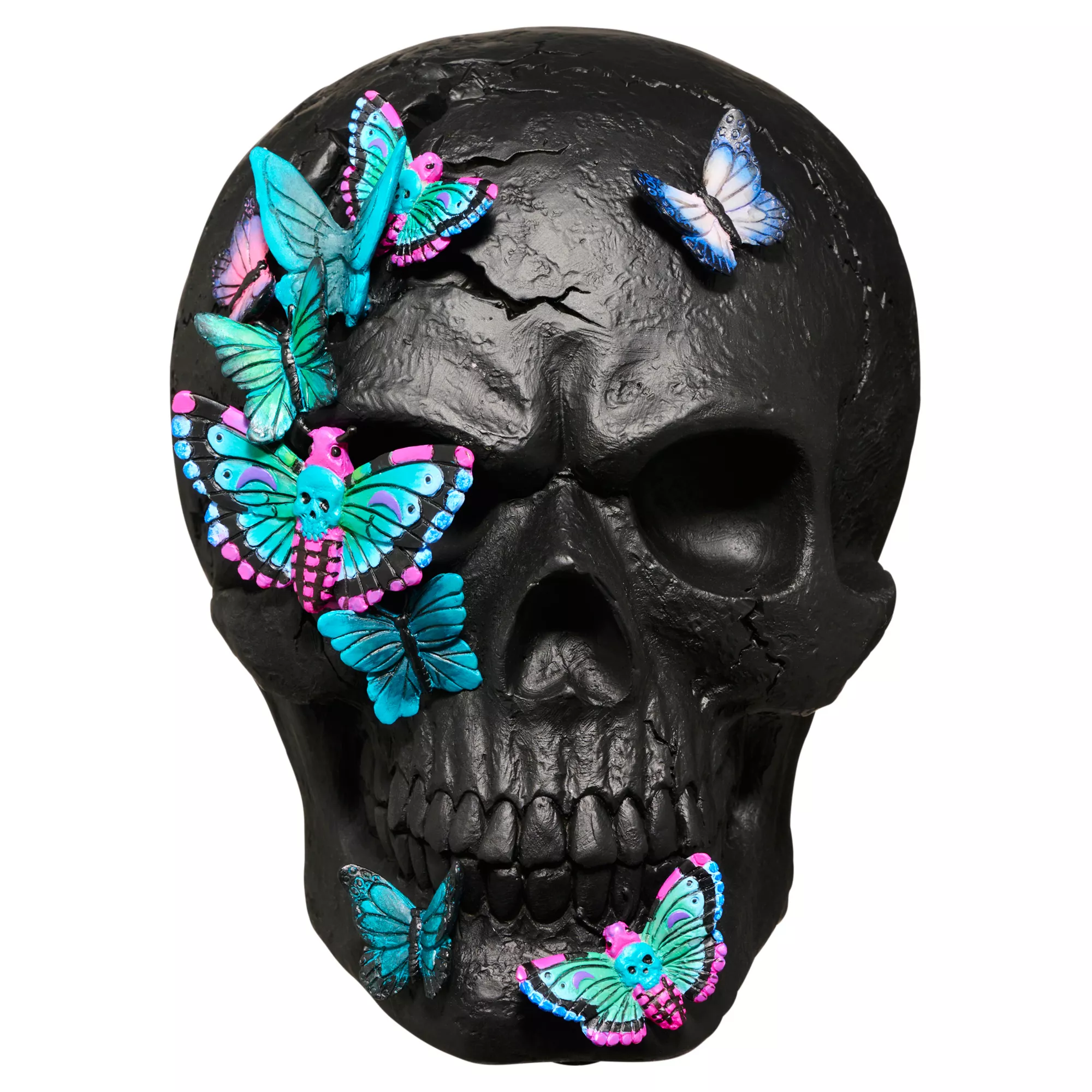 Mystical Arts Black Butterfly Skull at Spirit Halloween