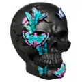 Mystical Arts Black Butterfly Skull at Spirit Halloween