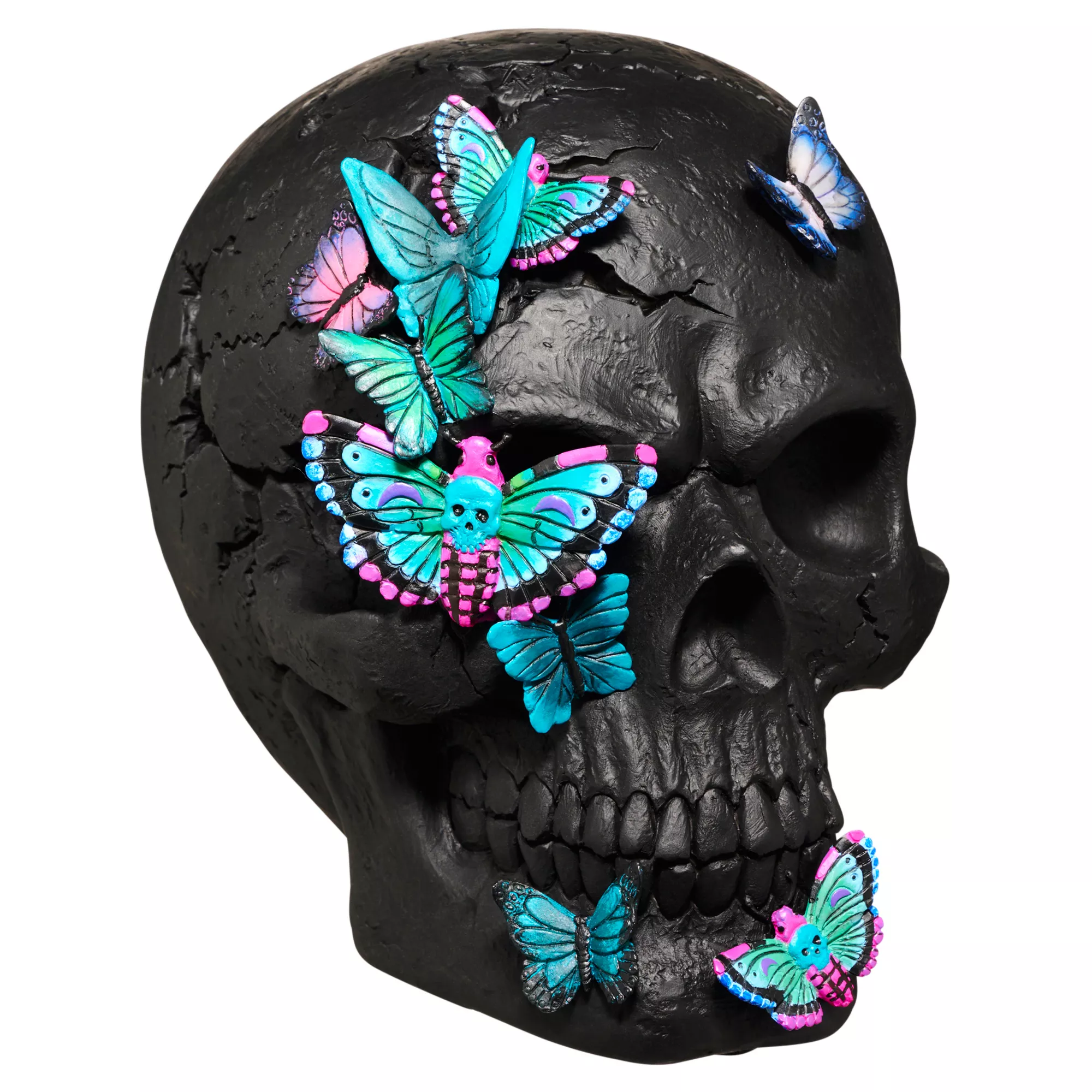 Mystical Arts Black Butterfly Skull at Spirit Halloween