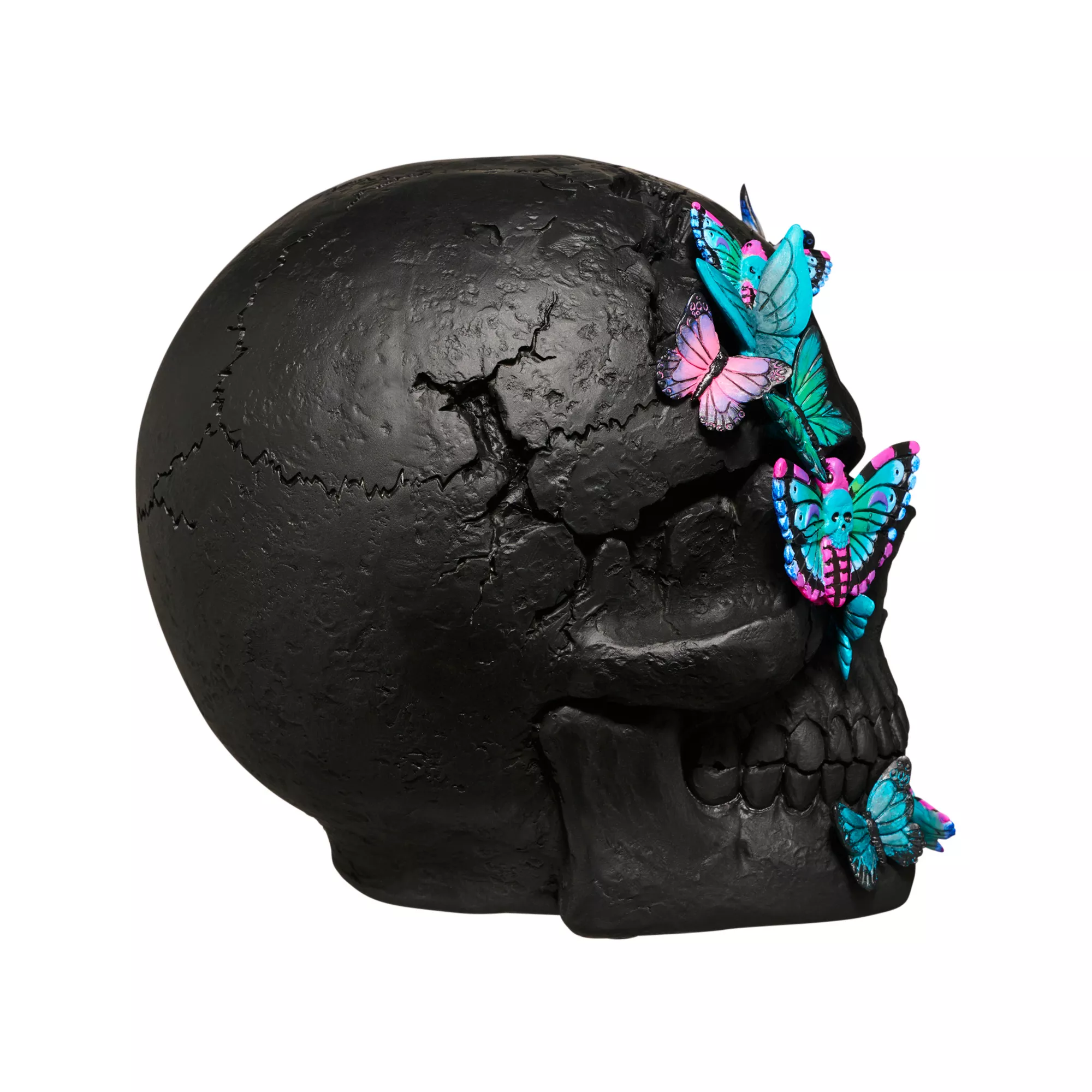 Mystical Arts Black Butterfly Skull at Spirit Halloween