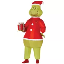 Adult The Grinch Inflatable Costume - Dr. Seuss at Spirit Halloween