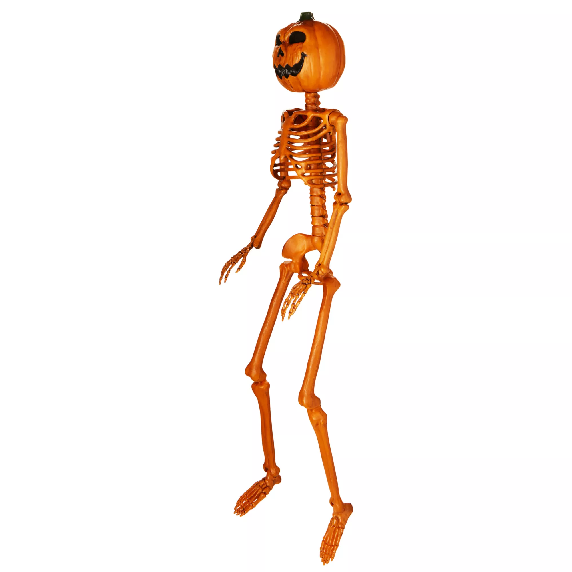 3 Ft Rotten Pumpkin Skeleton Hanging Prop at Spirit Halloween