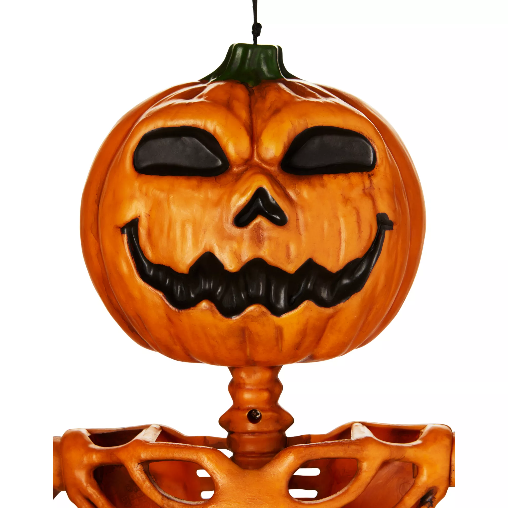 3 Ft Rotten Pumpkin Skeleton Hanging Prop at Spirit Halloween