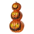 2.4 Ft Light-Up Pumpkin Stack Decoration at Spirit Halloween