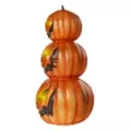 2.4 Ft Light-Up Pumpkin Stack Decoration at Spirit Halloween