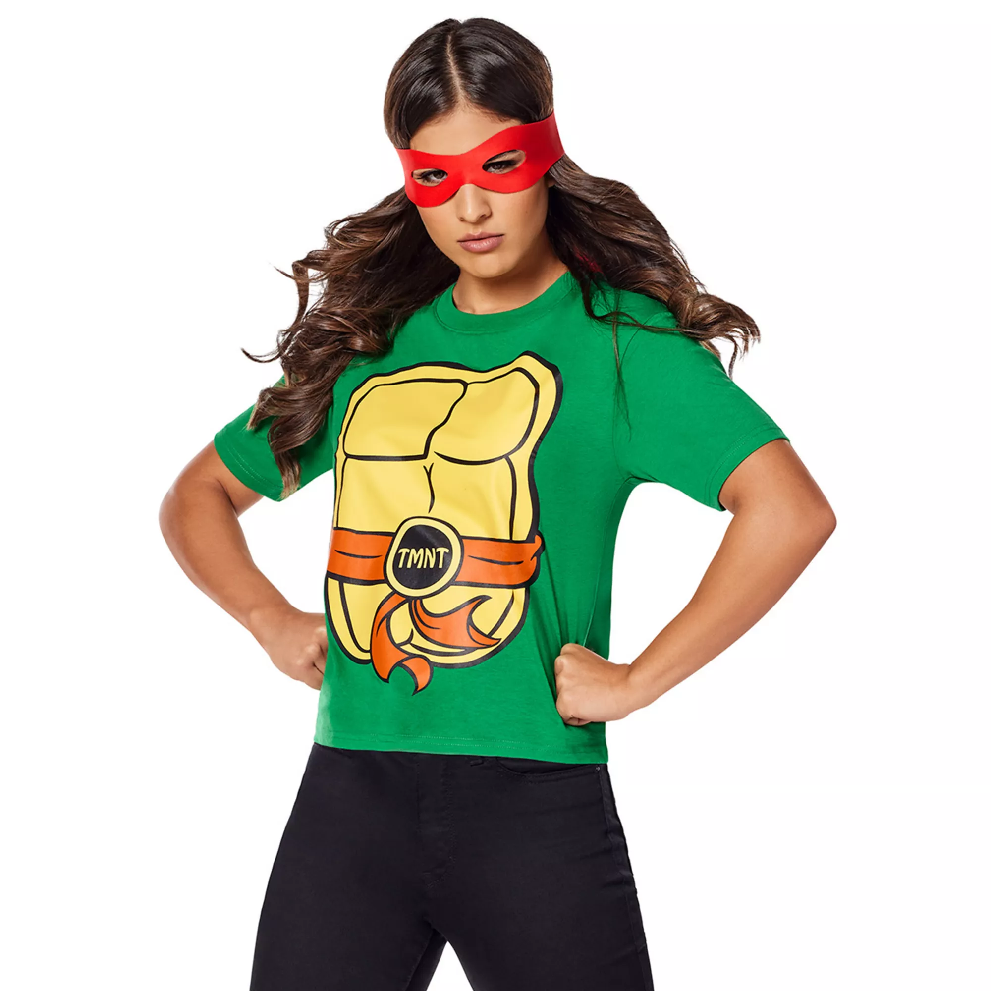 Adult Teenage Mutant Ninja Turtles T Shirt Costume Kit at Spirit Halloween