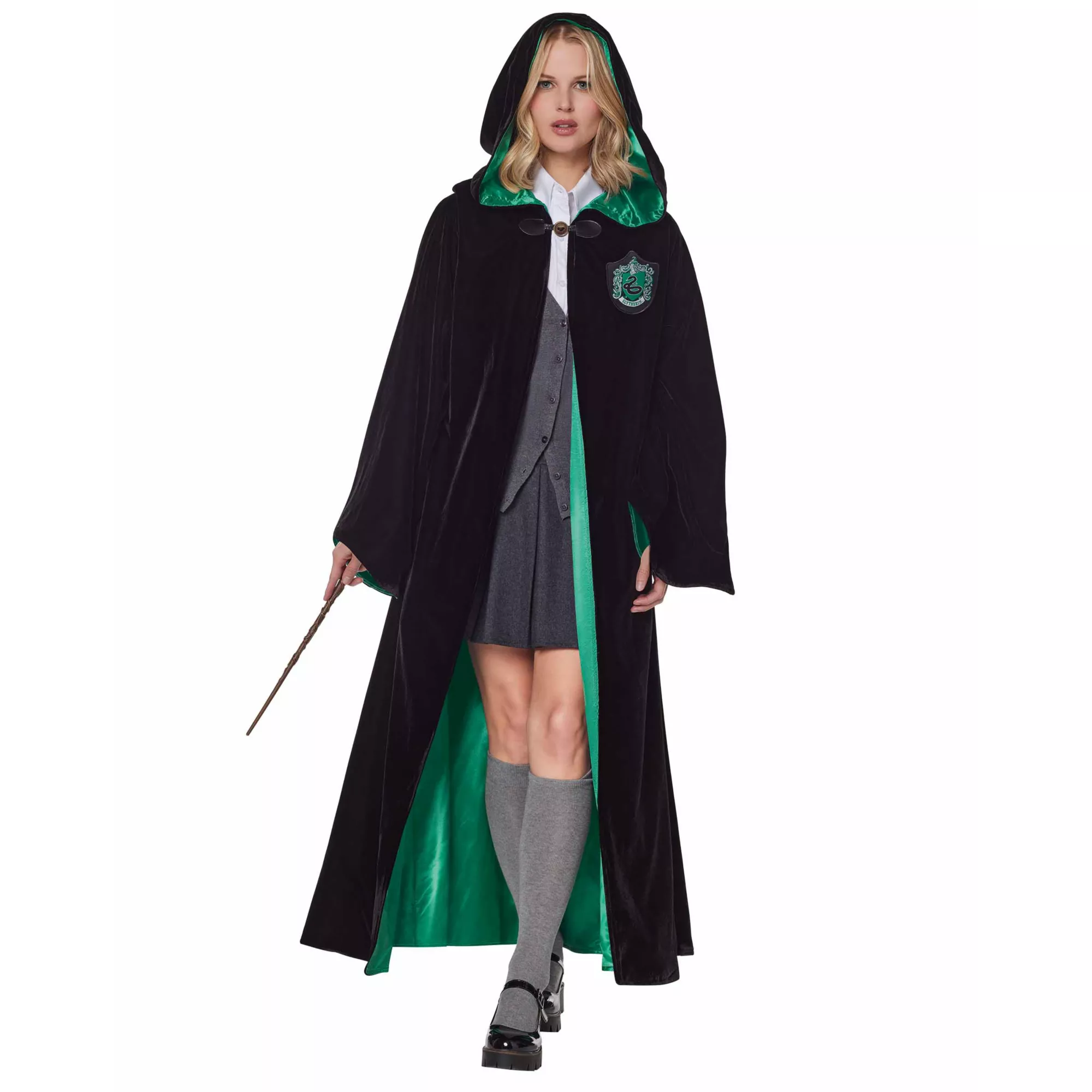 Adult Slytherin Robe Deluxe - Harry Potter at Spencer's