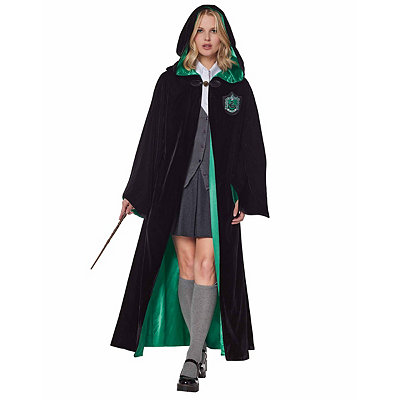 Adult Deluxe Slytherin Robe - Harry Potter - Spencer's