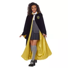 Adult Deluxe Hufflepuff Robe - Harry Potter at Spirit Halloween