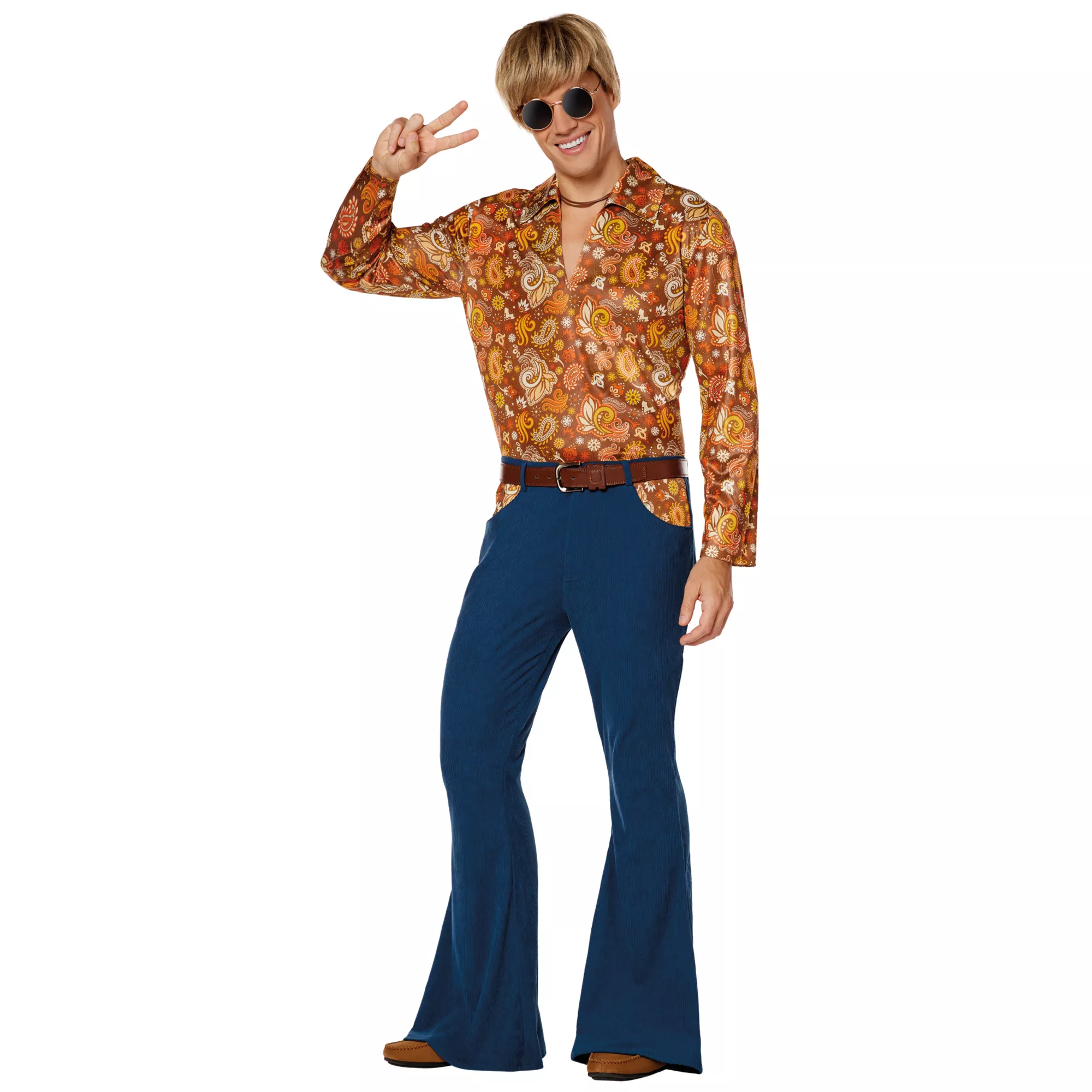 Adult Hippie Bell Bottom Pants at Spirit Halloween