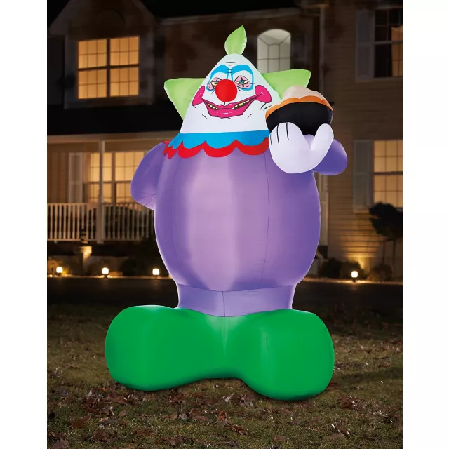 12 Ft Jumbo Light-Up Inflatable Decoration - Killer Klowns from Outer Space at Spirit Halloween