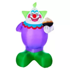 12 Ft Jumbo Light-Up Inflatable Decoration - Killer Klowns from Outer Space at Spirit Halloween