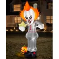 12 Ft Pennywise Light-Up Inflatable Decoration - It at Spirit Halloween