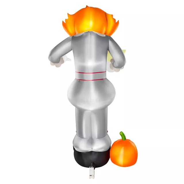 12 Ft Pennywise Light-Up Inflatable Decoration - It at Spirit Halloween