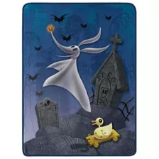 Haunting Zero Fleece Blanket - The Nightmare Before Christmas at Spirit Halloween