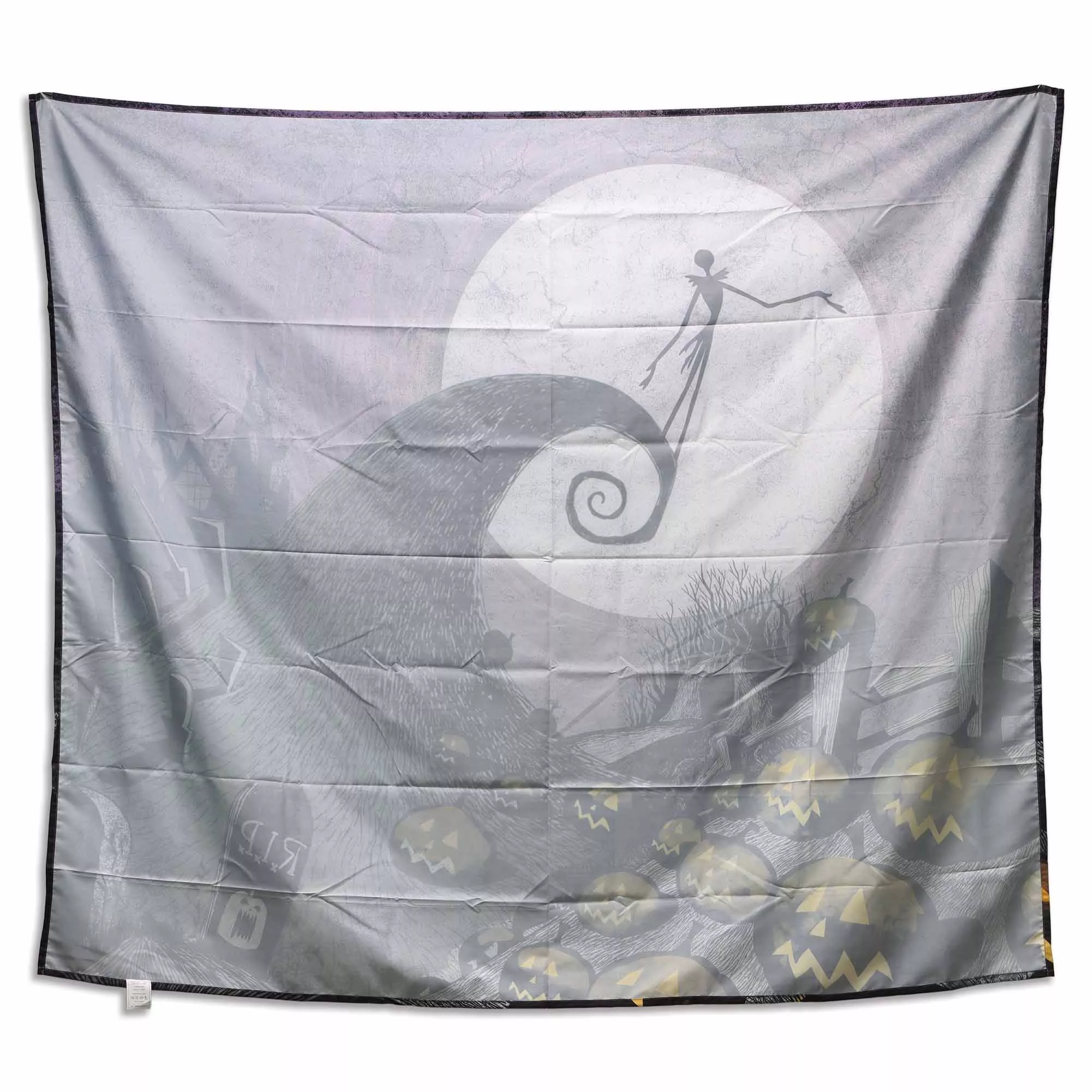 Jack Skellington Silhouette Tapestry - The Nightmare Before Christmas