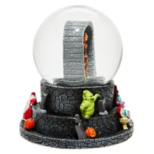 Light-Up Jack Skellington Pumpkin King Snow Globe - The Nightmare Before Christmas at Spirit Halloween