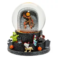 Light-Up Jack Skellington Pumpkin King Snow Globe - The Nightmare Before Christmas at Spirit Halloween